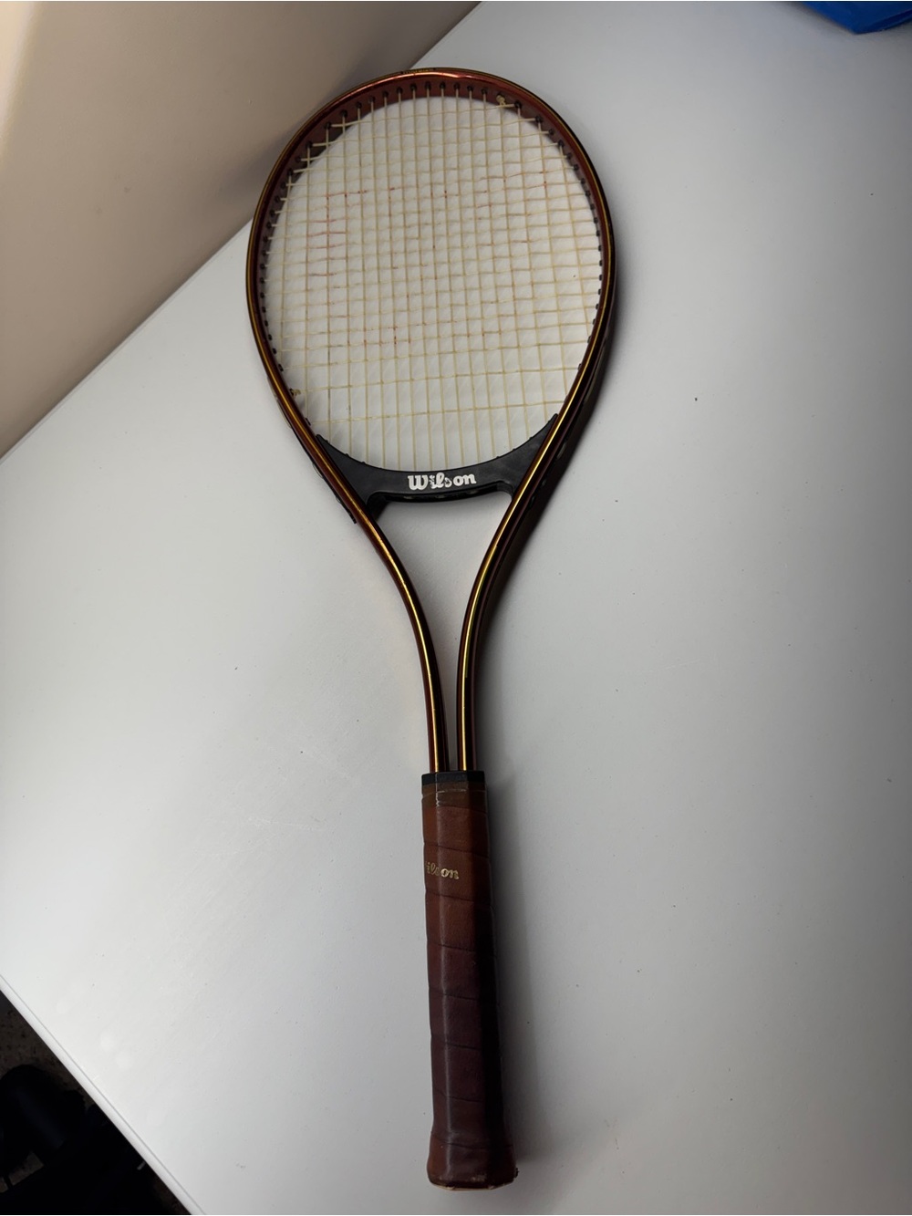 Wilson American Tennis Racket Midsize Bronze Black 4 3/8 Grip
